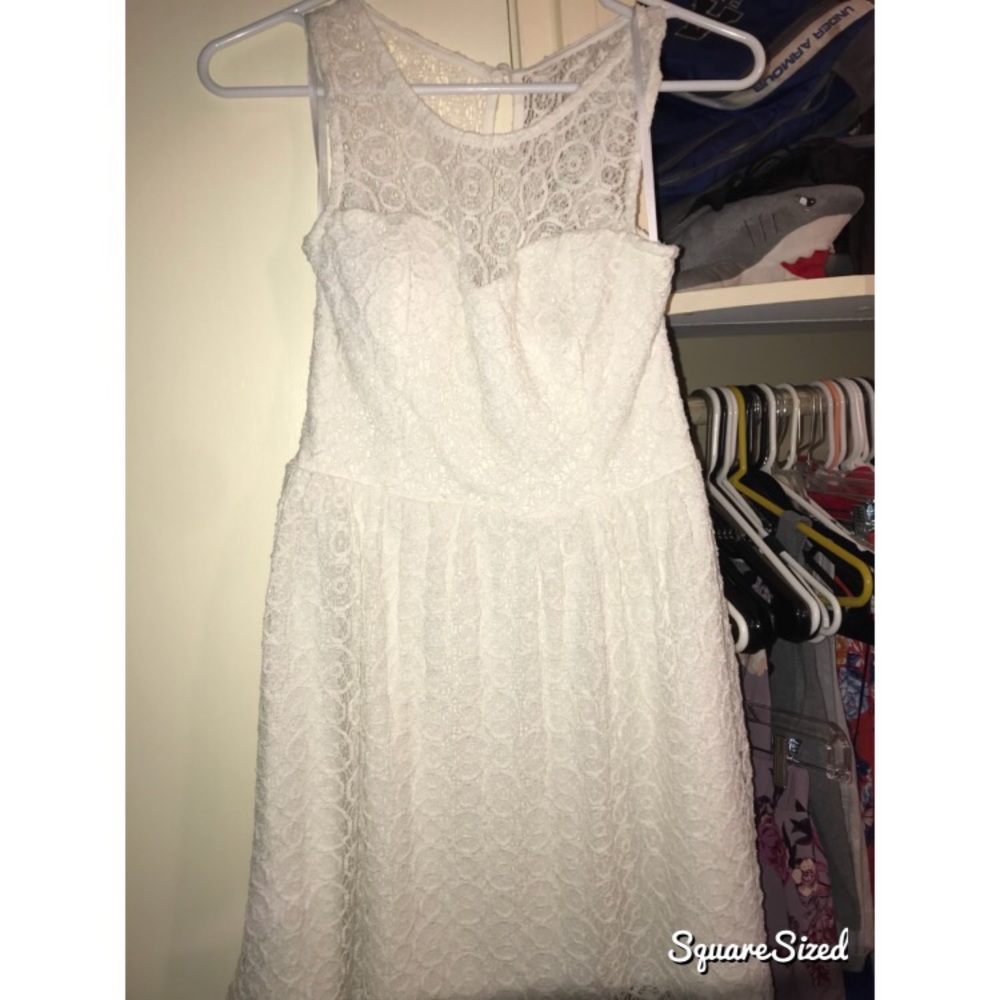 White Lace Dress